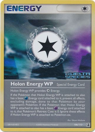 Holon Energy WP (106/113) (Stamped) [EX: Delta Species] | Mega City Incorporated