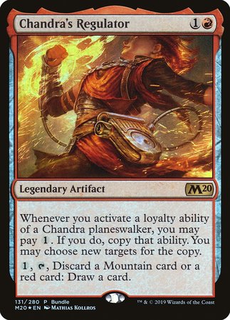 Chandra's Regulator (M20 Bundle) [Core Set 2020 Promos] | Mega City Incorporated