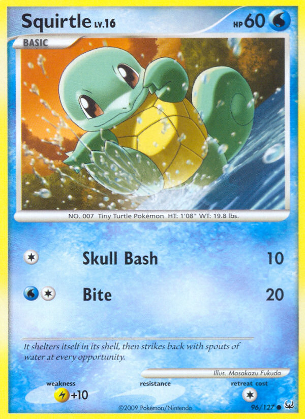 Squirtle (96/127) [Platinum: Base Set] | Mega City Incorporated