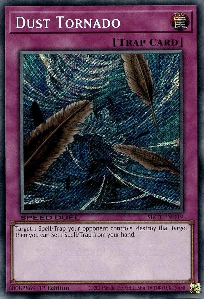 Dust Tornado [SBC1-END19] Secret Rare | Mega City Incorporated