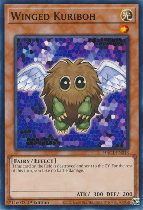 Winged Kuriboh [HAC1-EN013] Common | Mega City Incorporated