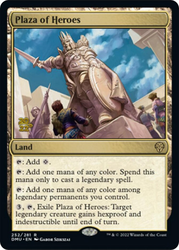 Plaza of Heroes [Dominaria United Prerelease Promos] | Mega City Incorporated