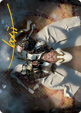 Jerren, Corrupted Bishop Art Card (Gold-Stamped Signature) [Innistrad: Midnight Hunt Art Series] | Mega City Incorporated