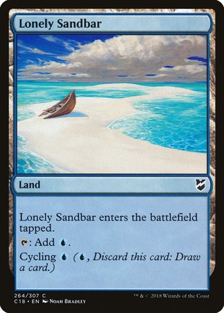 Lonely Sandbar [Commander 2018] | Mega City Incorporated