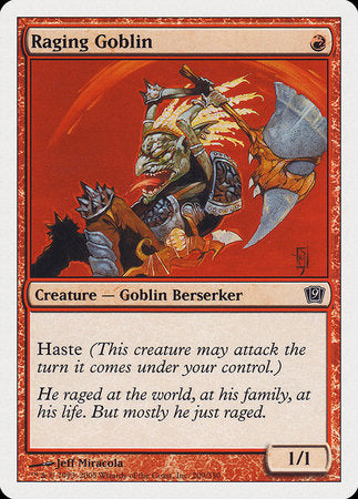 Raging Goblin [Ninth Edition] | Mega City Incorporated