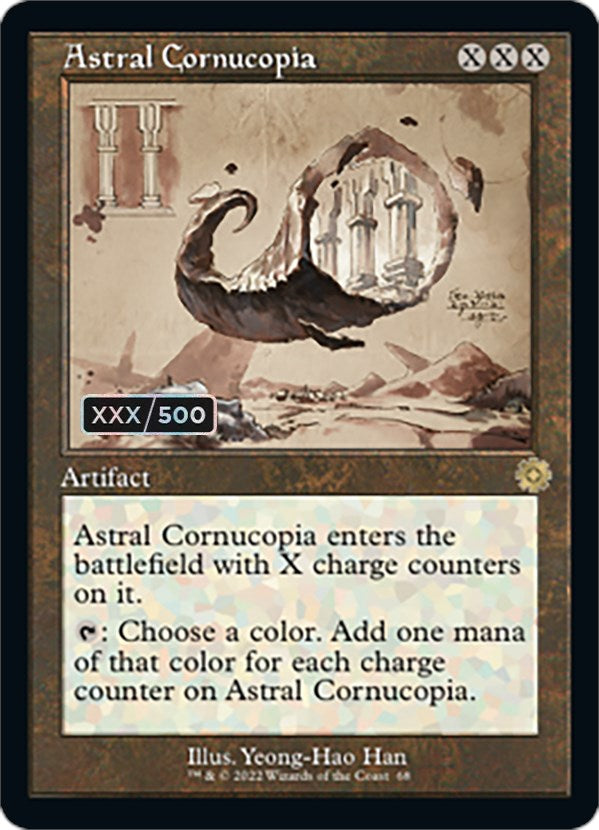 Astral Cornucopia (Retro Schematic) (Serial Numbered) [The Brothers' War Retro Artifacts] | Mega City Incorporated