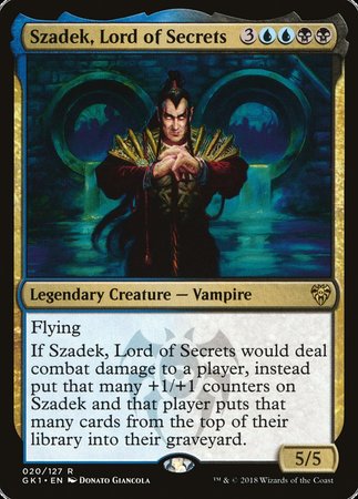 Szadek, Lord of Secrets [GRN Guild Kit] | Mega City Incorporated