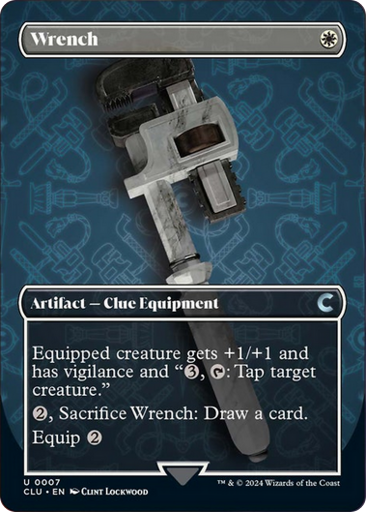 Wrench (Borderless) [Ravnica: Clue Edition] | Mega City Incorporated