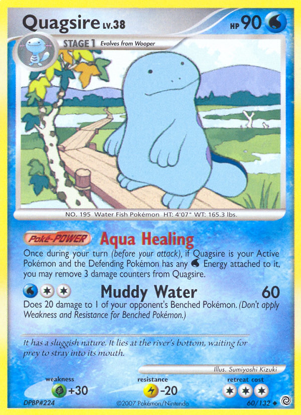 Quagsire (60/132) [Diamond & Pearl: Secret Wonders] | Mega City Incorporated