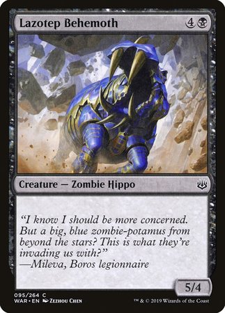 Lazotep Behemoth [War of the Spark] | Mega City Incorporated