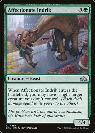 Affectionate Indrik [Guilds of Ravnica] | Mega City Incorporated