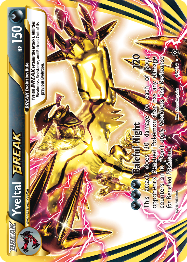 Yveltal BREAK (66/114) [XY: Steam Siege] | Mega City Incorporated