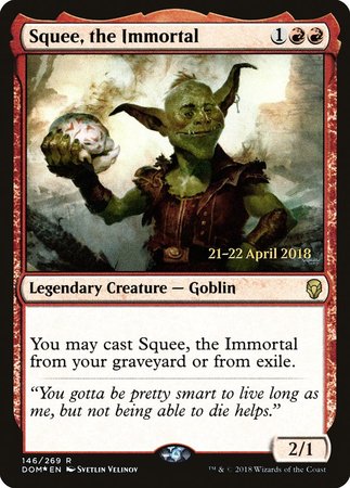 Squee, the Immortal [Dominaria Promos] | Mega City Incorporated