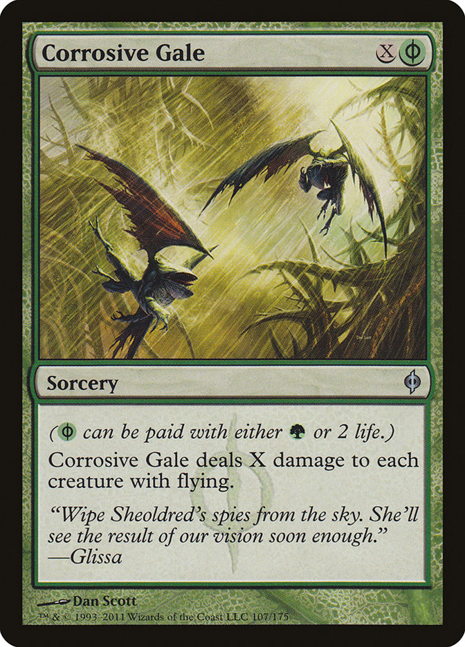 Corrosive Gale [New Phyrexia] | Mega City Incorporated