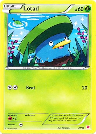 Lotad (23/30) [XY: Trainer Kit 2 - Latias] | Mega City Incorporated