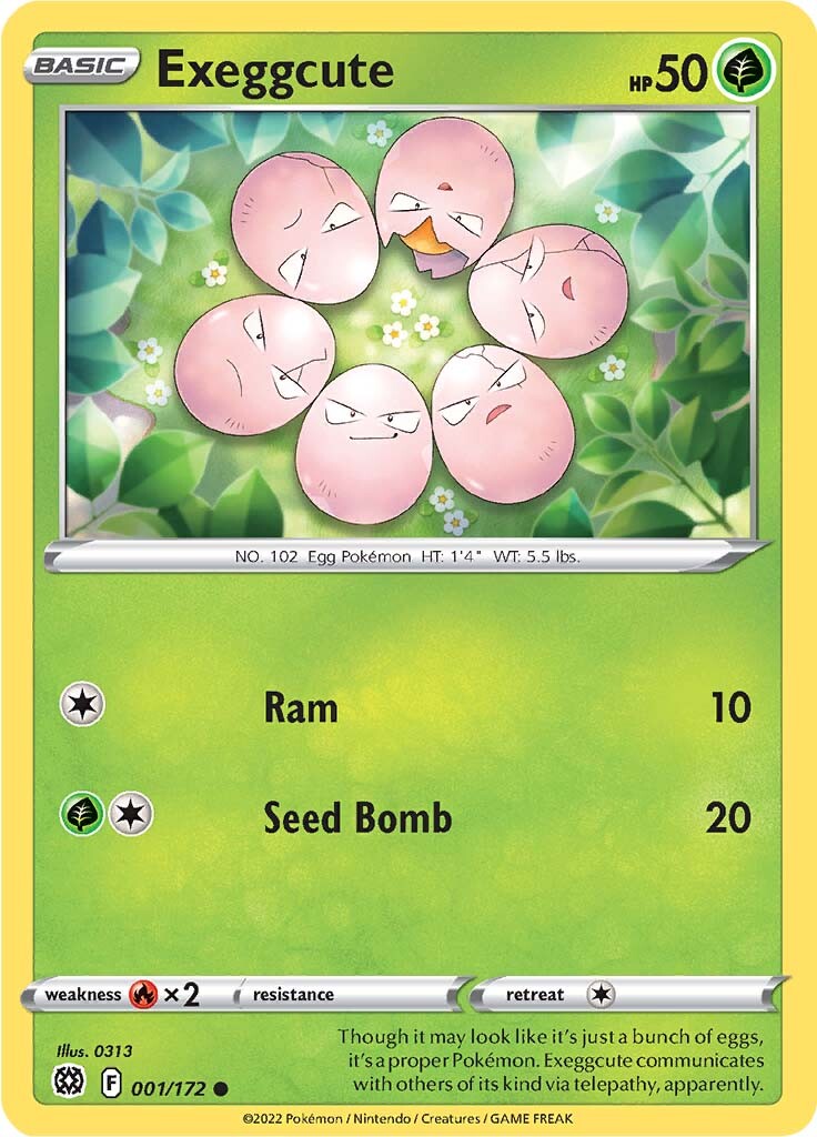 Exeggcute (001/172) [Sword & Shield: Brilliant Stars] | Mega City Incorporated