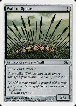 Wall of Spears [Eighth Edition] | Mega City Incorporated