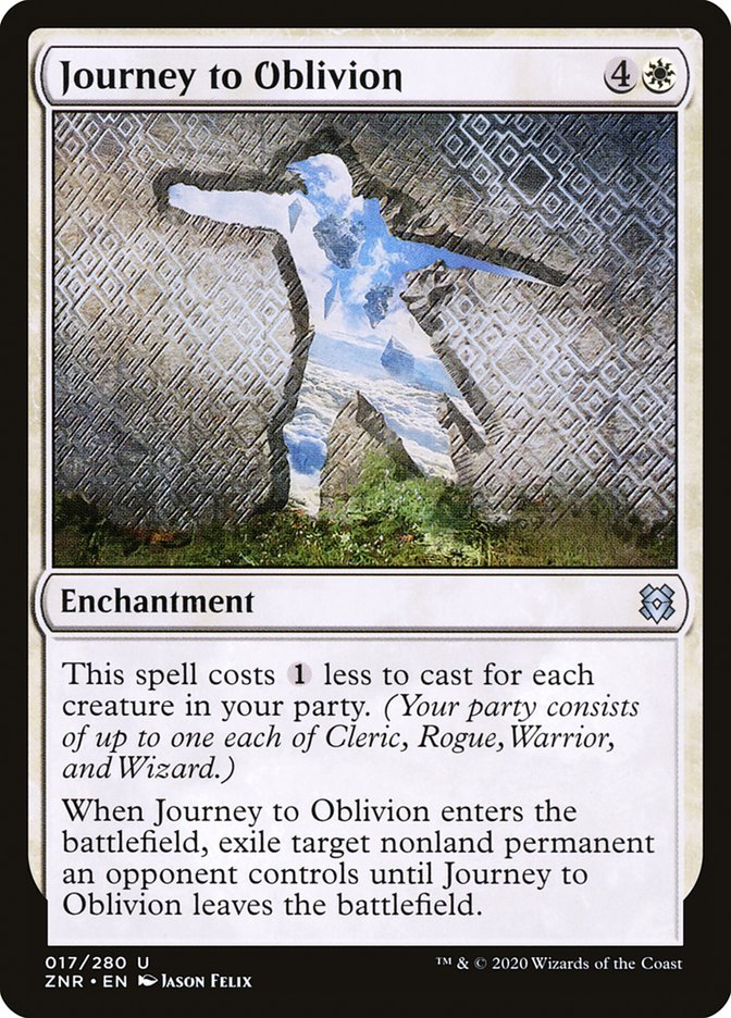 Journey to Oblivion [Zendikar Rising] | Mega City Incorporated