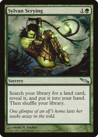 Sylvan Scrying [Mirrodin] | Mega City Incorporated