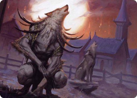 Lord of the Ulvenwald Art Card [Innistrad: Midnight Hunt Art Series] | Mega City Incorporated