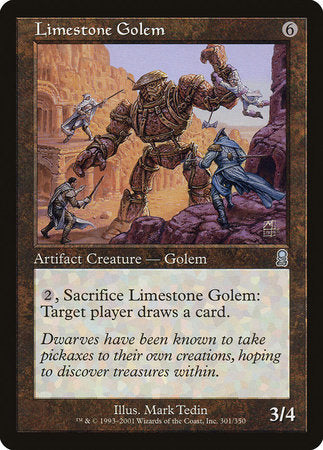 Limestone Golem [Odyssey] | Mega City Incorporated