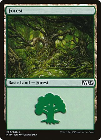 Forest (277) [Core Set 2019] | Mega City Incorporated
