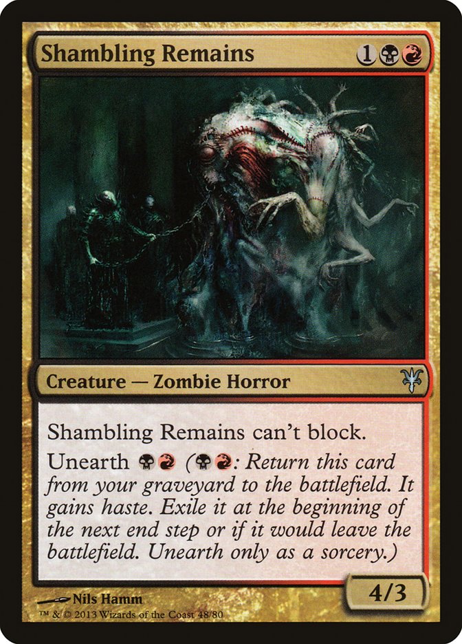 Shambling Remains [Duel Decks: Sorin vs. Tibalt] | Mega City Incorporated