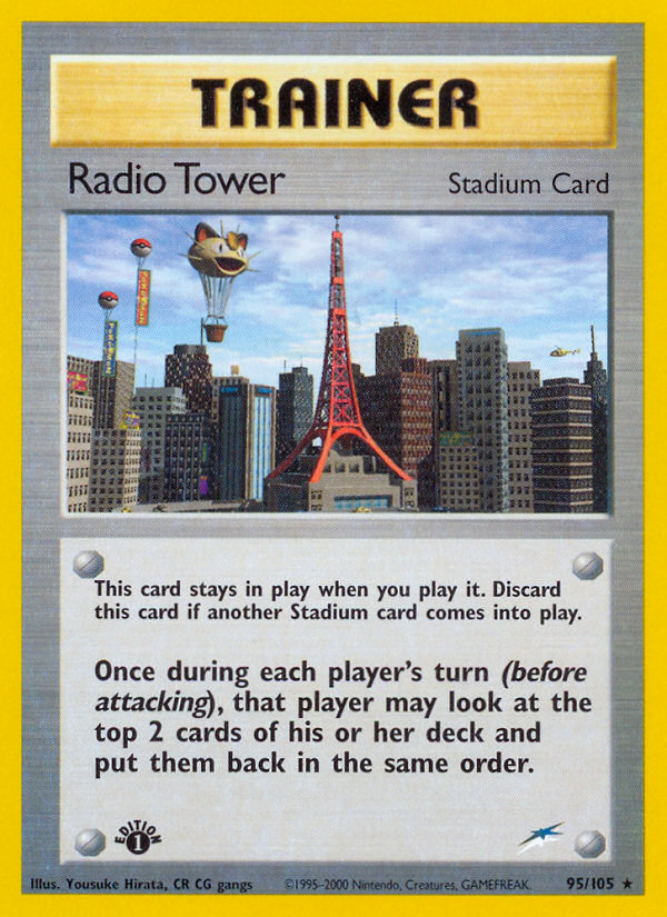 Radio Tower (95/105) [Neo Destiny 1st Edition] | Mega City Incorporated