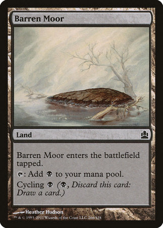 Barren Moor [Commander 2011] | Mega City Incorporated