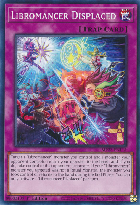 Libromancer Displaced [MP23-EN115] Common | Mega City Incorporated