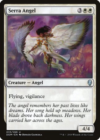 Serra Angel [Dominaria] | Mega City Incorporated