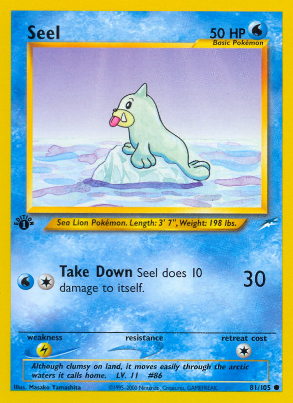 Seel (81/105) [Neo Destiny 1st Edition] | Mega City Incorporated