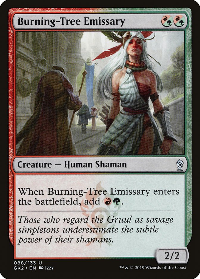 Burning-Tree Emissary [Ravnica Allegiance Guild Kit] | Mega City Incorporated