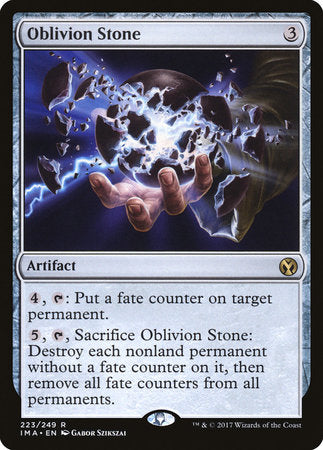 Oblivion Stone [Iconic Masters] | Mega City Incorporated