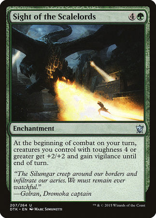 Sight of the Scalelords [Dragons of Tarkir] | Mega City Incorporated