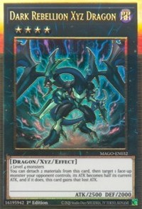 Dark Rebellion Xyz Dragon [MAGO-EN032] Gold Rare | Mega City Incorporated