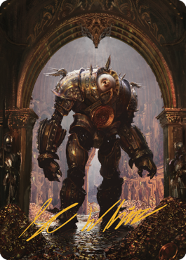 Marut Art Card (Gold-Stamped Signature) [Commander Legends: Battle for Baldur's Gate Art Series] | Mega City Incorporated