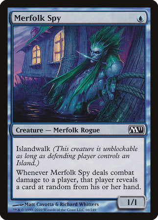 Merfolk Spy [Magic 2011] | Mega City Incorporated