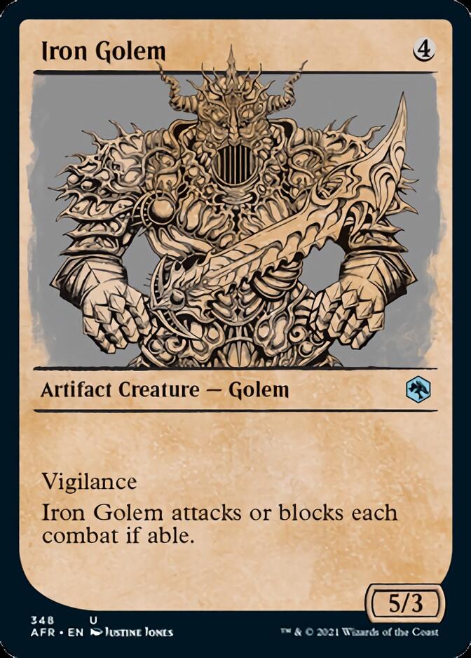 Iron Golem (Showcase) [Dungeons & Dragons: Adventures in the Forgotten Realms] | Mega City Incorporated