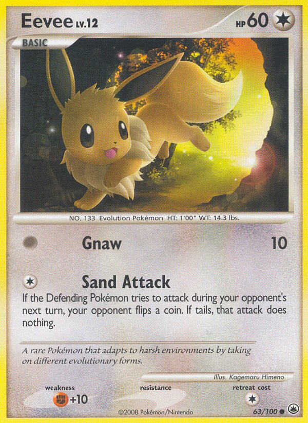 Eevee (63/100) [Diamond & Pearl: Majestic Dawn] | Mega City Incorporated