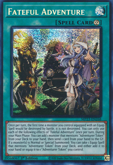 Fateful Adventure [MP23-EN268] Prismatic Secret Rare | Mega City Incorporated