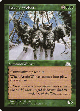 Arctic Wolves [Weatherlight] | Mega City Incorporated