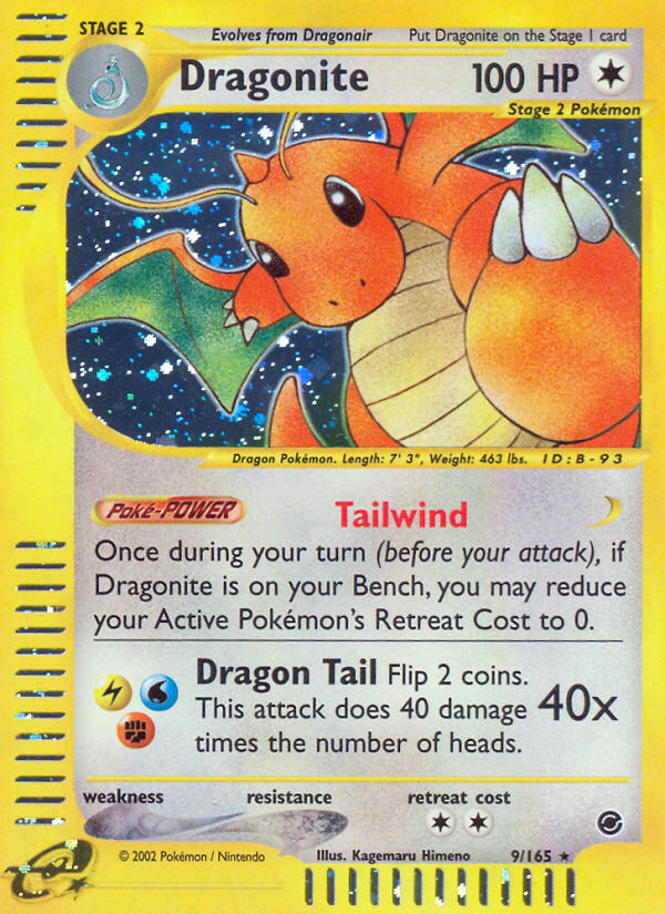 Dragonite (9/165) [Expedition: Base Set] | Mega City Incorporated