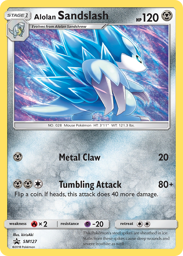 Alolan Sandslash (SM127) [Sun & Moon: Black Star Promos] | Mega City Incorporated