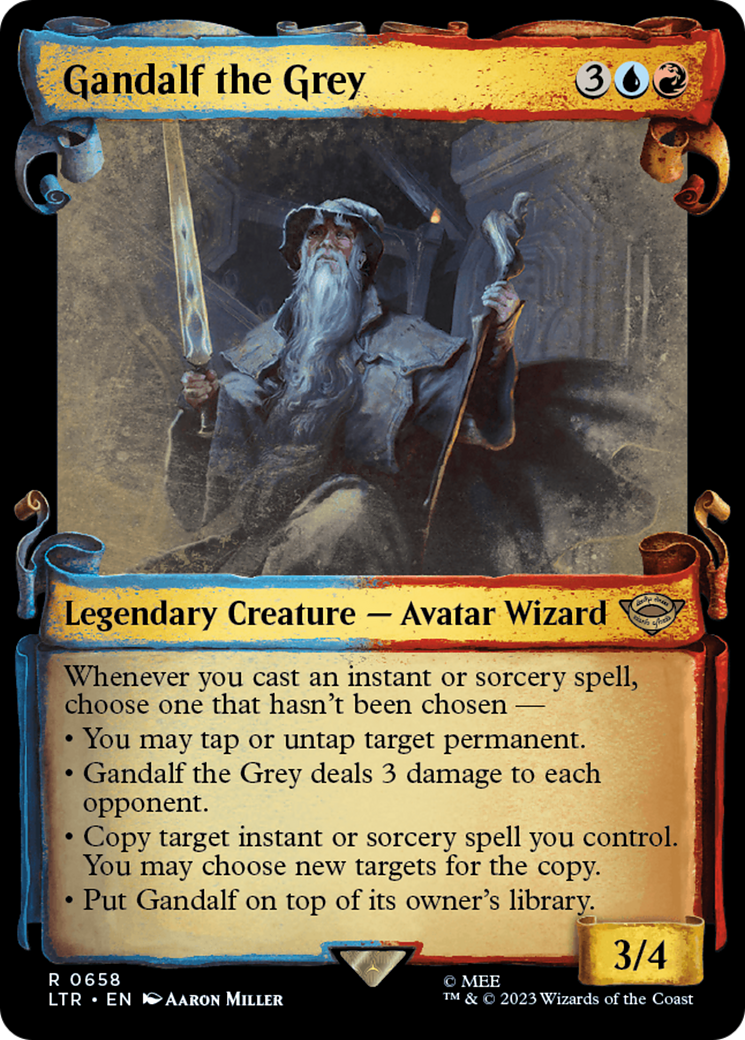 Gandalf the Grey [The Lord of the Rings: Tales of Middle-Earth Showcase Scrolls] | Mega City Incorporated