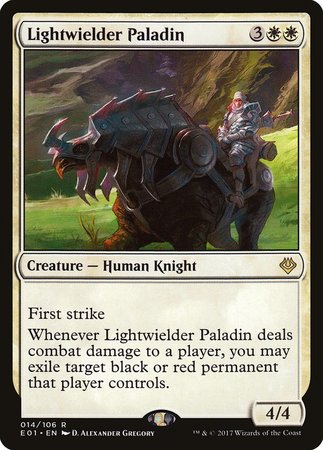 Lightwielder Paladin [Archenemy: Nicol Bolas] | Mega City Incorporated