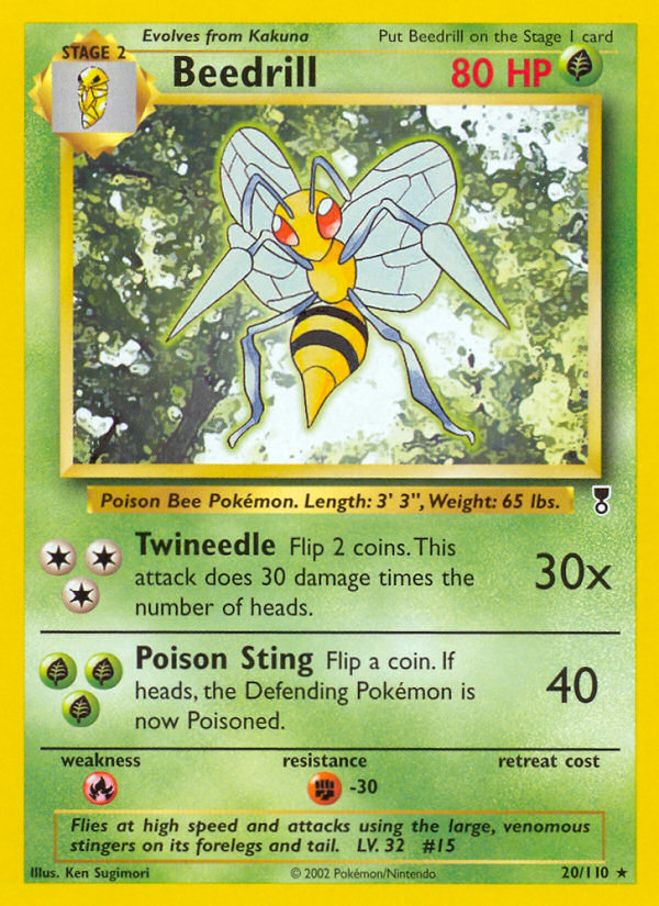 Beedrill (20/110) [Legendary Collection] | Mega City Incorporated
