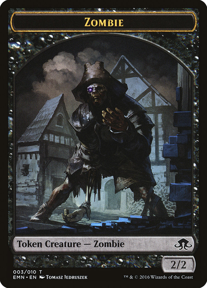 Zombie (003/010) [Eldritch Moon Tokens] | Mega City Incorporated