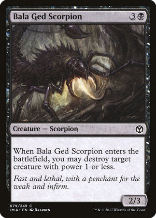 Bala Ged Scorpion [Iconic Masters] | Mega City Incorporated