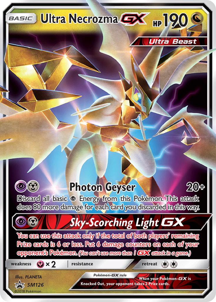 Ultra Necrozma GX (SM126) [Sun & Moon: Black Star Promos] | Mega City Incorporated